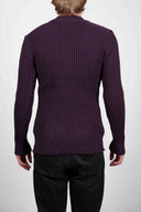 FANG crew neck, purple melange