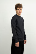 ROENTGEN-II crew neck | rund hals, molten grey