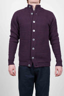 APEX cardigan, purple melange