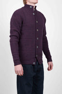 APEX cardigan, purple melange