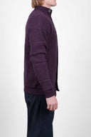 APEX cardigan, purple melange