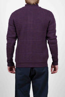 APEX cardigan, purple melange