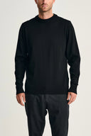 SOLO crew neck | rund hals, black void (f)