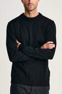 SOLO crew neck | rund hals, black void (f)