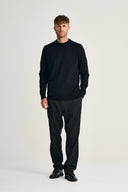 SOLO crew neck | rund hals, navy blue (f)