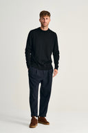 SOLO crew neck | rund hals, navy blue (f)