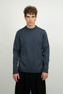 SOLO crew neck | rund hals, shadow blue (f)