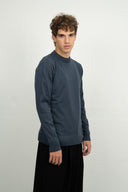 SOLO crew neck | rund hals, shadow blue (f)