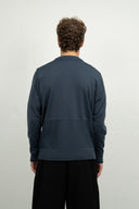 SOLO crew neck | rund hals, shadow blue (f)