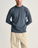 SOLO crew neck | rund hals, slate blue (f)