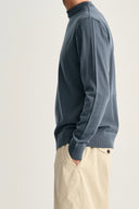 SOLO crew neck | rund hals, slate blue (f)