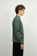 SOLO crew neck | rund hals, copper green (f)