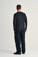 SOLO crew neck | rund hals, molten grey (f)