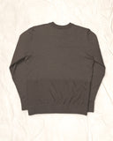 SOLO crew neck, terra magma brown (fw)