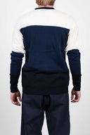 TRANSITION cardigan, royal blue palette