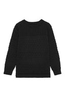 MACRO crew neck | rund hals, black void [M]