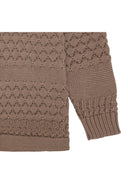 MACRO crew neck | rund hals, terra rose (f)