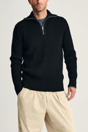 FENDER short zip | kort lynlås, black void (f)