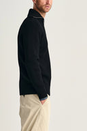FENDER short zip | kort lynlås, black void (f)