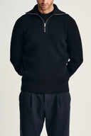 FENDER short zip | kort lynlås, navy blue (f)