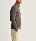 FENDER short zip | kort lynlås, terra-II brown