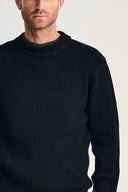 FENDER crew neck | rund hals, navy blue (f)
