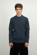 FENDER crew neck | rund hals, shadow blue (f)