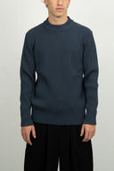 FENDER crew neck | rund hals, shadow blue (f)