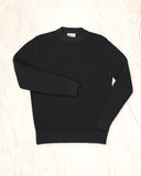 FENDER crew neck, magnetite black (fw)