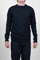 VERSION crew neck, ocean blue