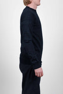 VERSION crew neck, ocean blue