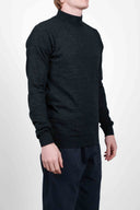 VERSION sweater, black melange