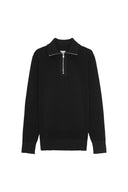 FENDER-III short zip | kort lynlås, black void (f)