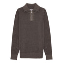 FENDER-III short zip | kort lynlås, terra brown (f)