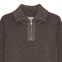 FENDER-III short zip | kort lynlås, terra brown (f)