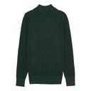 FENDER-III short zip | kort lynlås, thunder green (f)