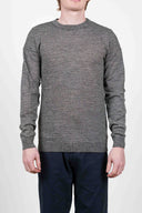 INTRO crew neck, white noise