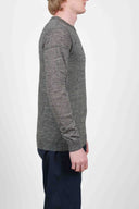 INTRO crew neck, white noise