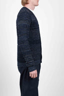 FLUX cardigan, blue static mix