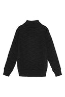 EPIGON-III sweater | høj hals, navy blue II