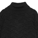 EPIGON-III sweater | høj hals, navy blue II