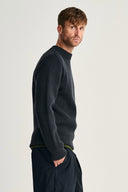 FELT-0 crew neck | rund hals, molten grey (f)