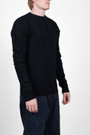 MIND crew neck, black hole