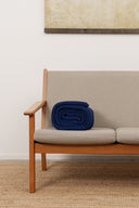 HAVEN blanket, marble blue