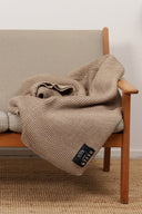 HAVEN blanket, caramel latté melange