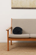 HAVEN blanket, grey-black melange