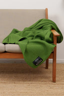 HAVEN blanket, oak leaf green