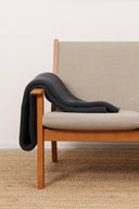 HAVEN blanket, blind anthracite grey