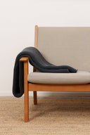 HAVEN blanket, blind anthracite grey