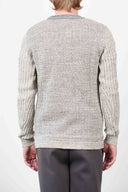 HYBRID crew neck, silicium mix